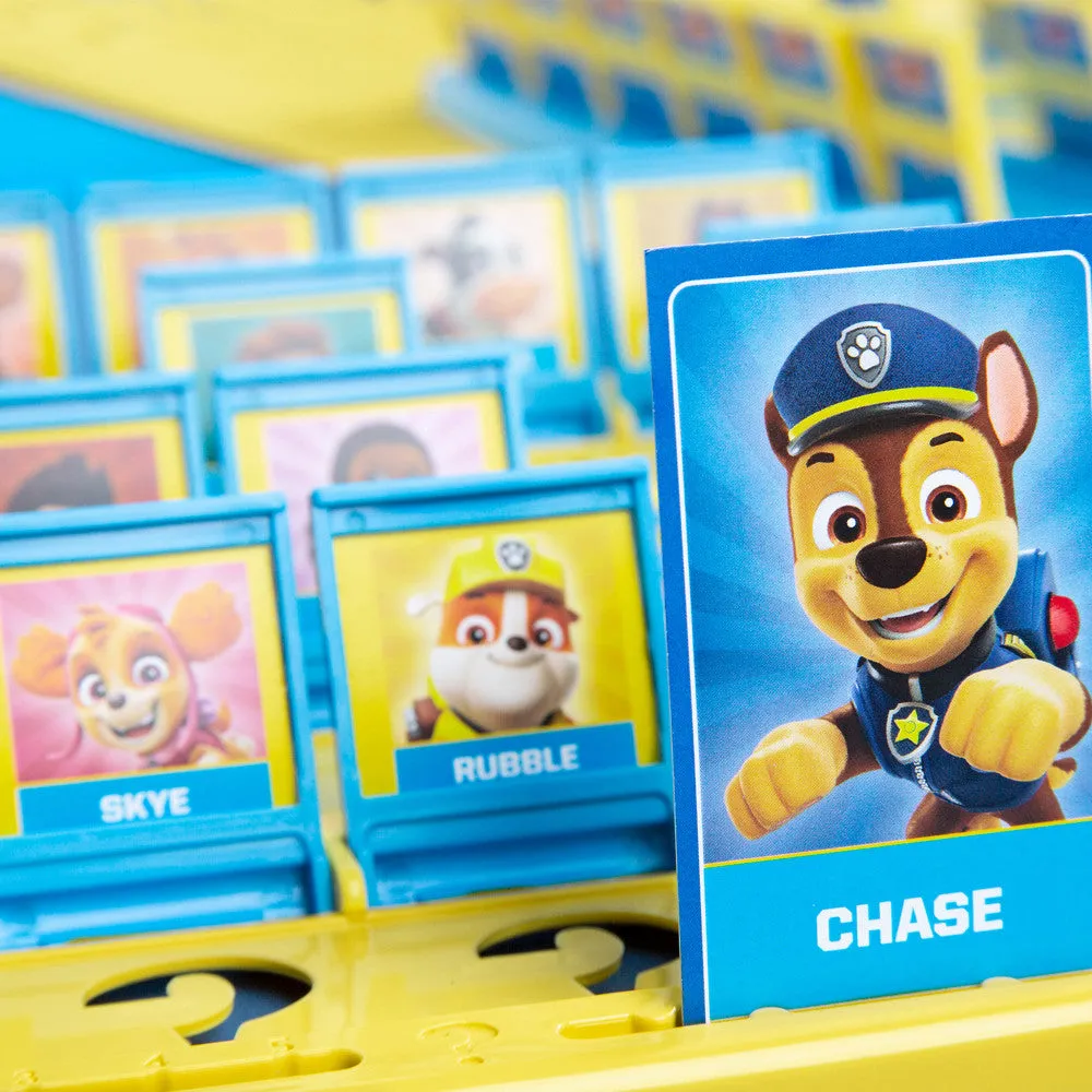 PAW Patrol Guess Who? Collectible Guessing Board Game for Kids Ages 6 