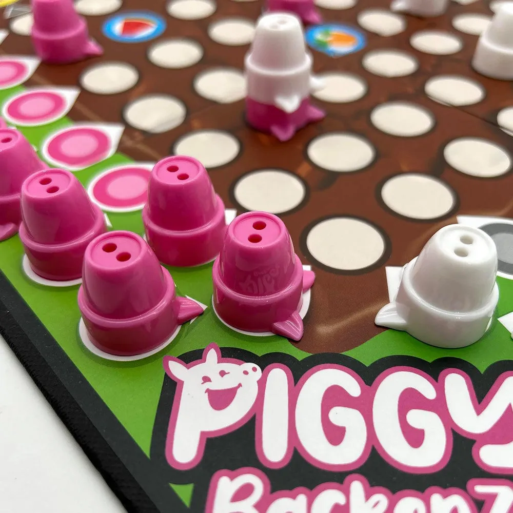 Piggy Backerz Barnyard Dash Board Game, Ages 6  for 2 Players