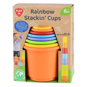 Playgo Toys Ent. Ltd. Bio Rainbow Stackin Cups