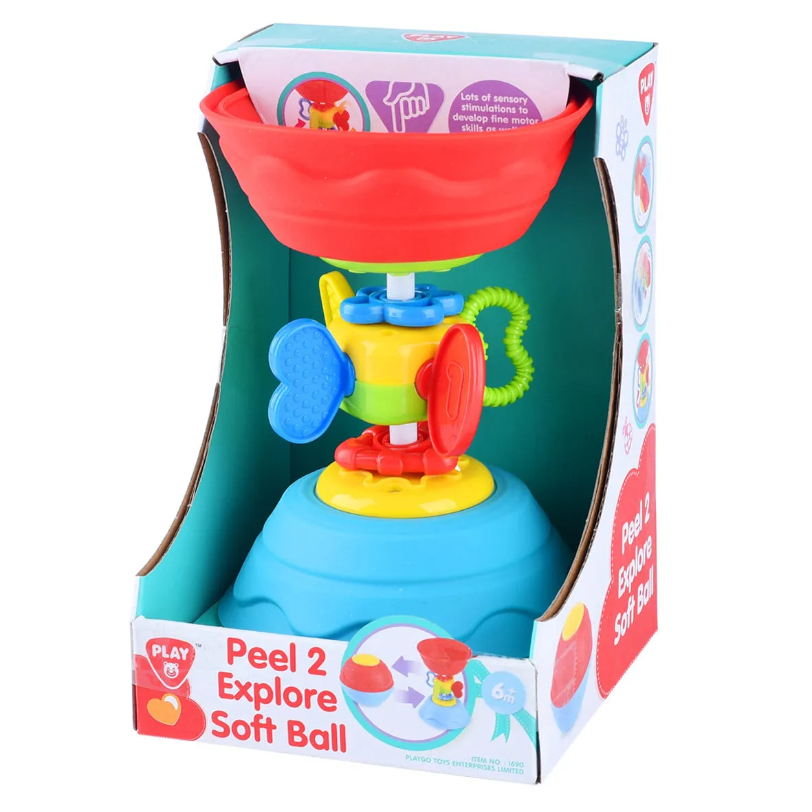 Playgo Toys Ent. Ltd. Peel 2 Explore Soft Ball