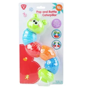 Playgo Toys Ent. Ltd. Pop & Rattle Caterpillar