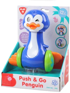 Playgo Toys Ent. Ltd. Push & Go Penguin 12M 