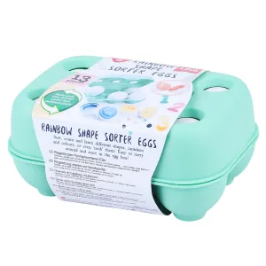 Playgo Toys Ent. Ltd. Recycled Material Rainbow Sorter Eggs