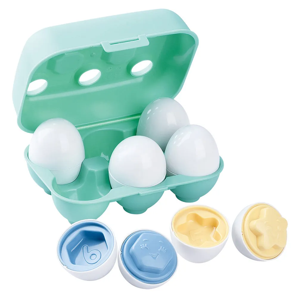 Playgo Toys Ent. Ltd. Recycled Material Rainbow Sorter Eggs