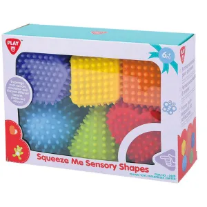 Playgo Toys Ent. Ltd. Squeeze Me Sensory Shapes 6 Pieces
