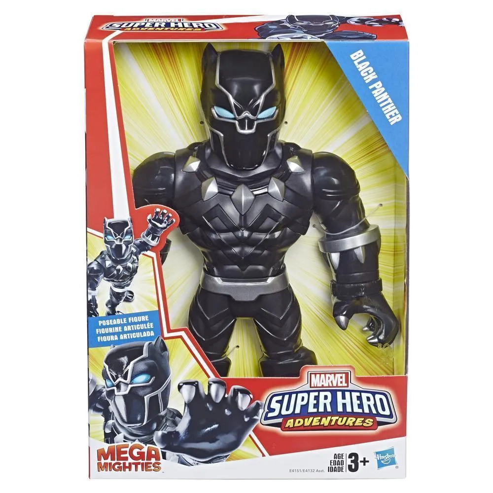 Playskool Heroes Marvel Super Hero Adventures Mega Mighties Black Panther
