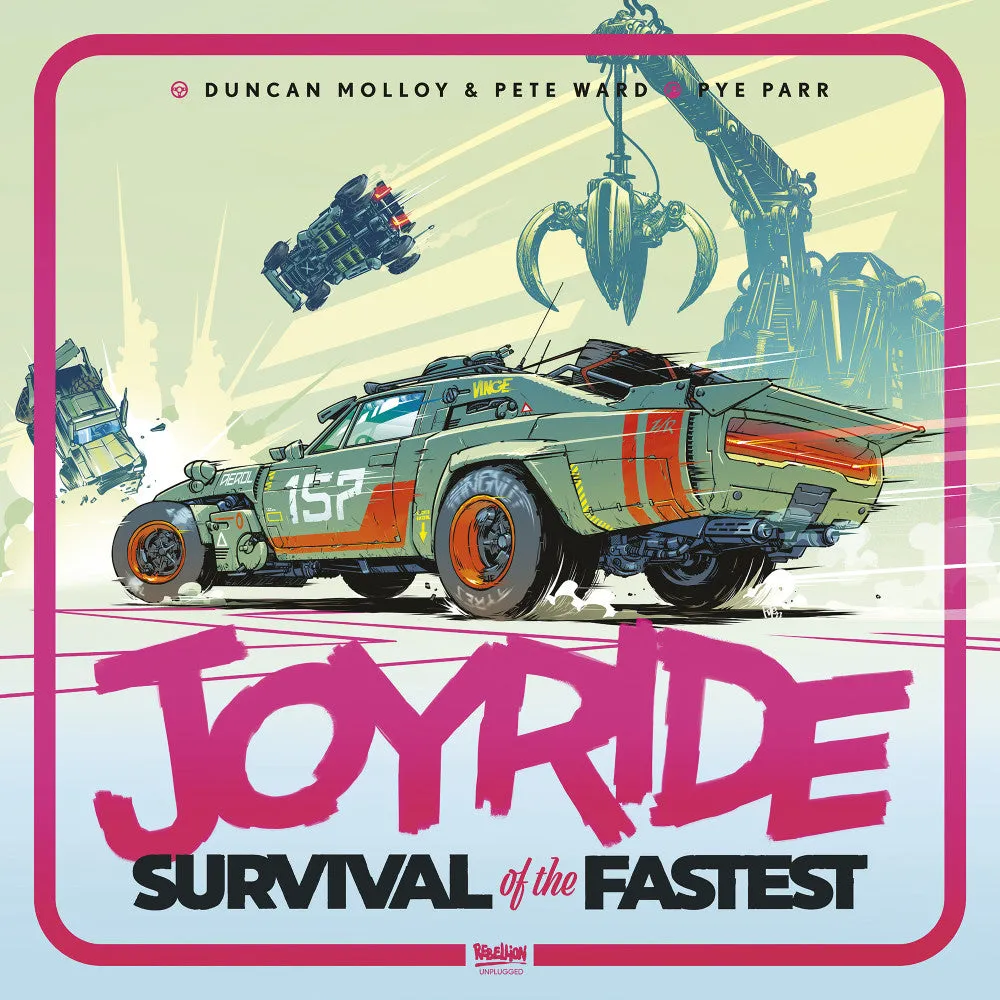 Rebellion Unplugged: Joyride - Car Combat Thrills Board Game