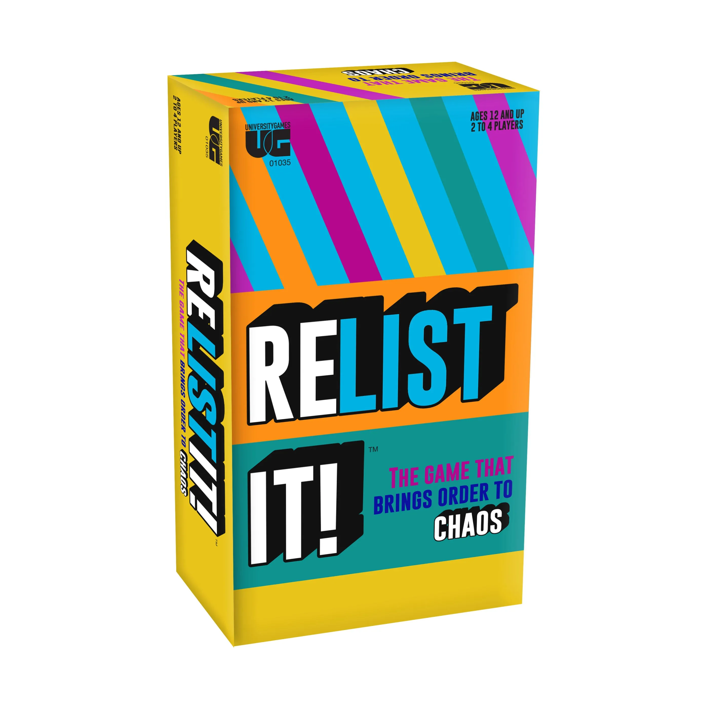 Relist It! Order vs. Chaos Strategy Board Game