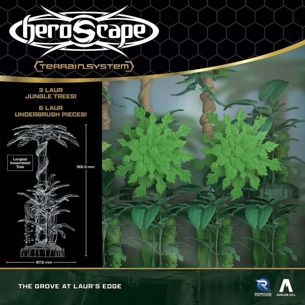Renegade Game Studios: Heroscape - The Grove at Laur's Edge Terrain Expansion