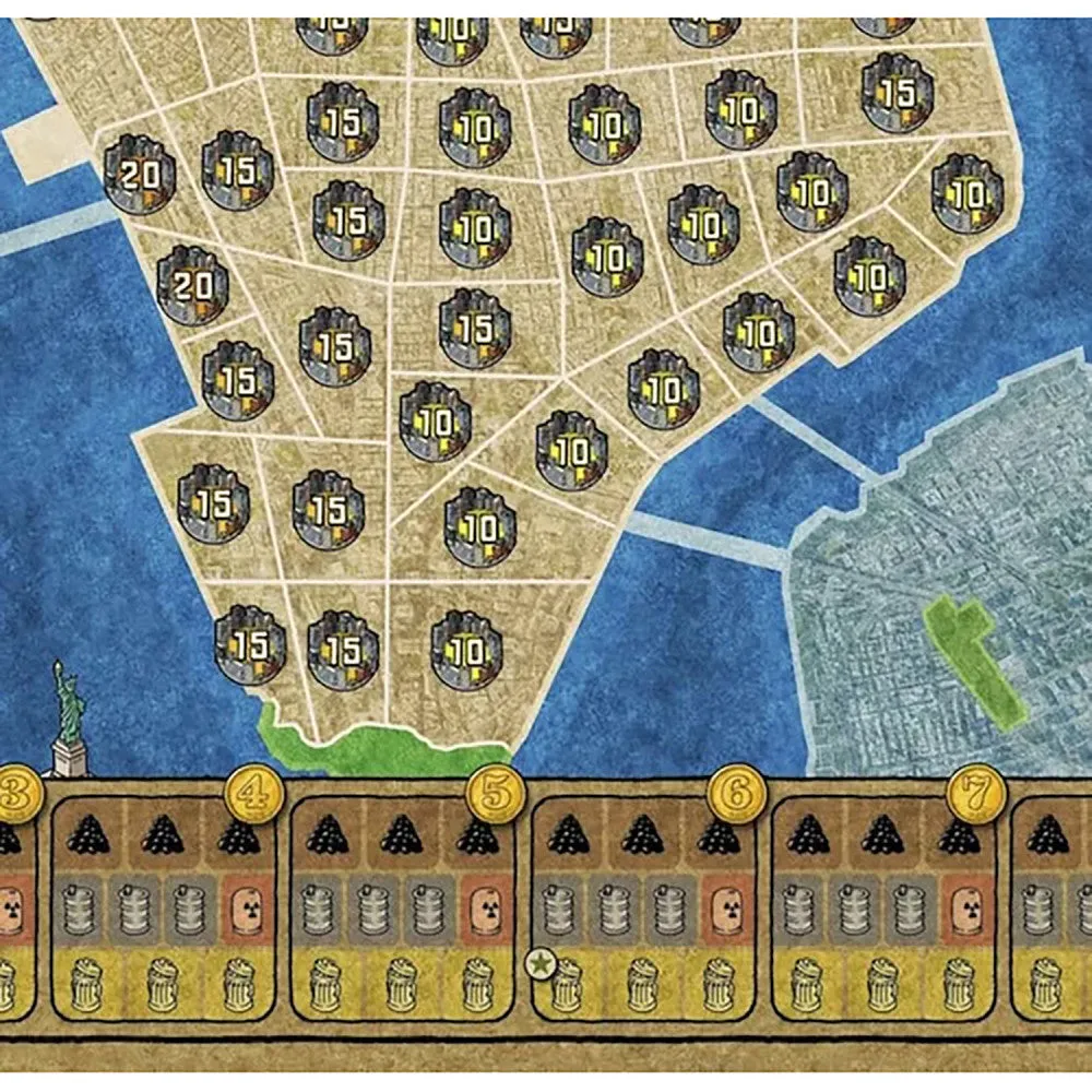 Rio Grande Games: Power Grid Bremen/Manhattan Expansion - Strategy Board Game for Ages 14 