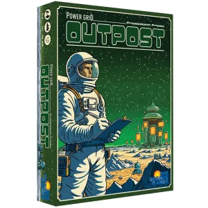 Rio Grande Games Power Grid Outpost: Conquer the Grid Economic Strategy Game