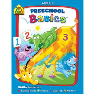 School Zone Basic Deluxe Preschool Basics Workbook