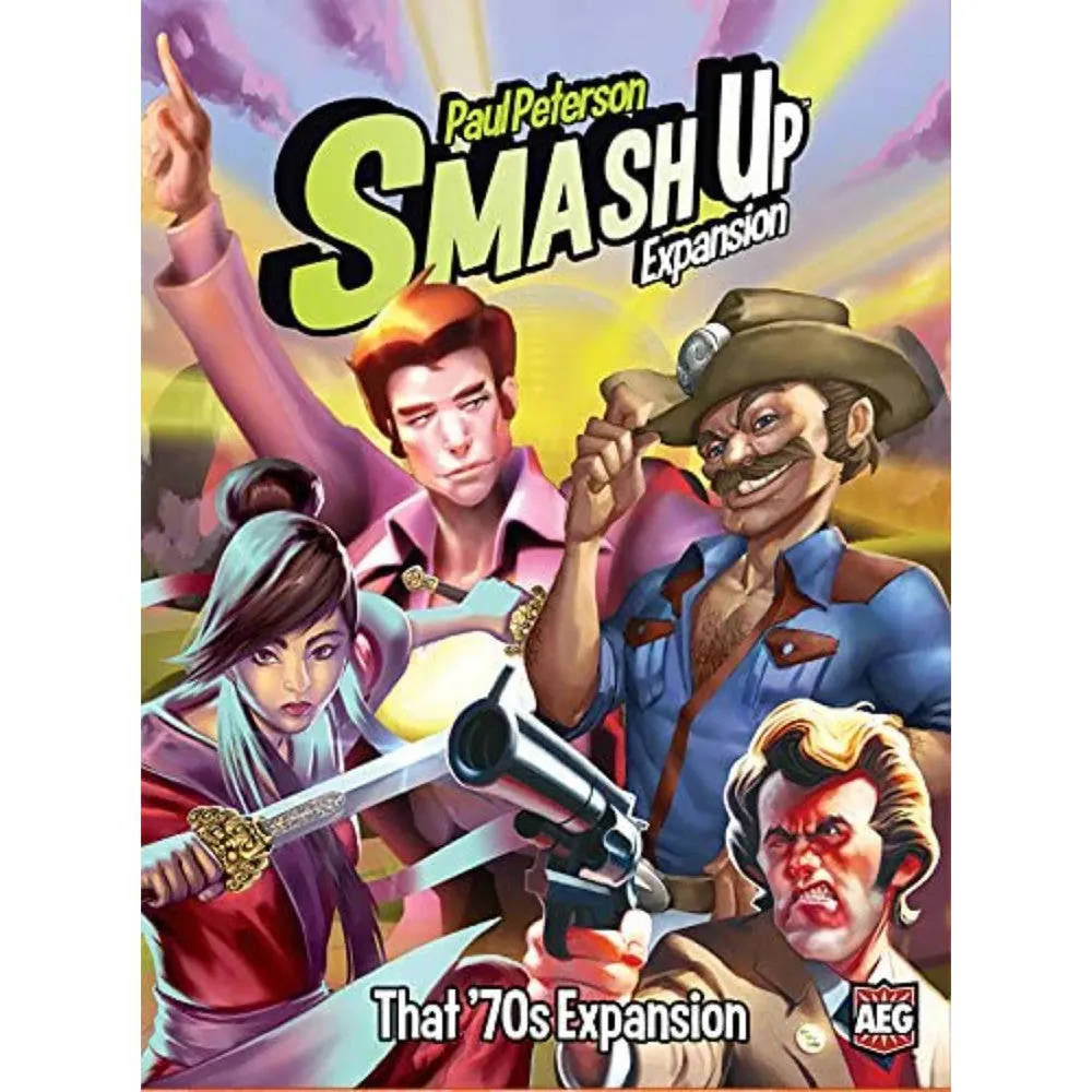 Smash Up: That 70s Expansion - Strategy Card Game
