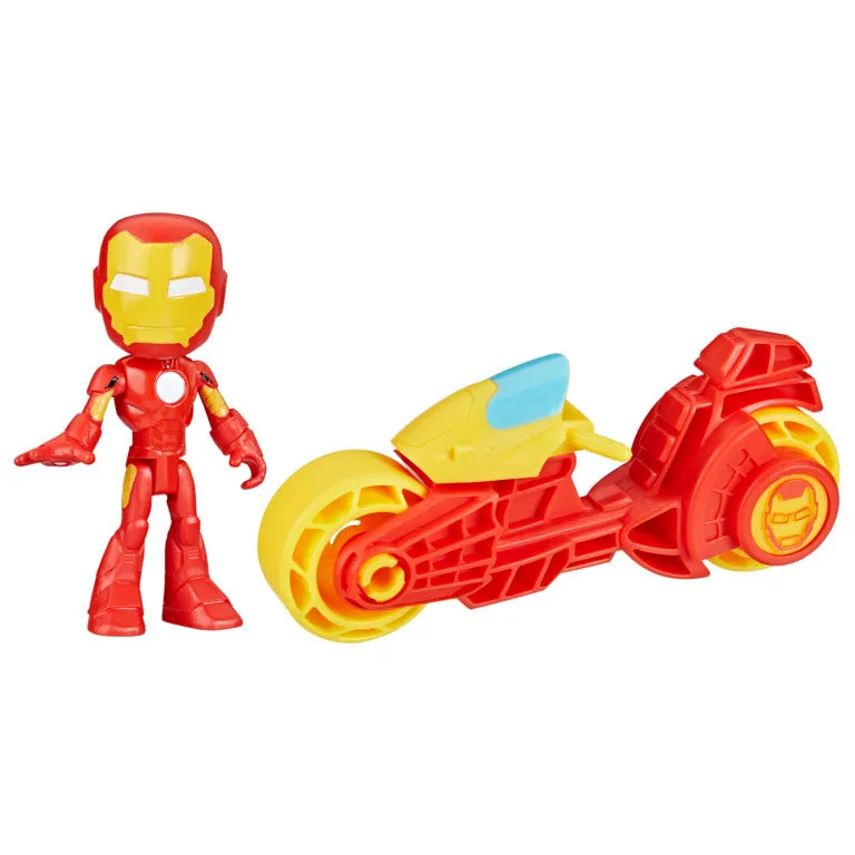Spidey And Friends Motorbike  Iron Man