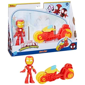 Spidey And Friends Motorbike  Iron Man