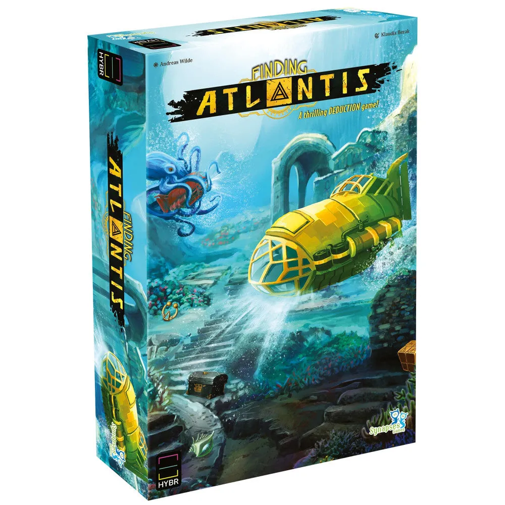 Synapses Games: Finding Atlantis - Ultimate Exploration & Deduction Game for Ages 14 