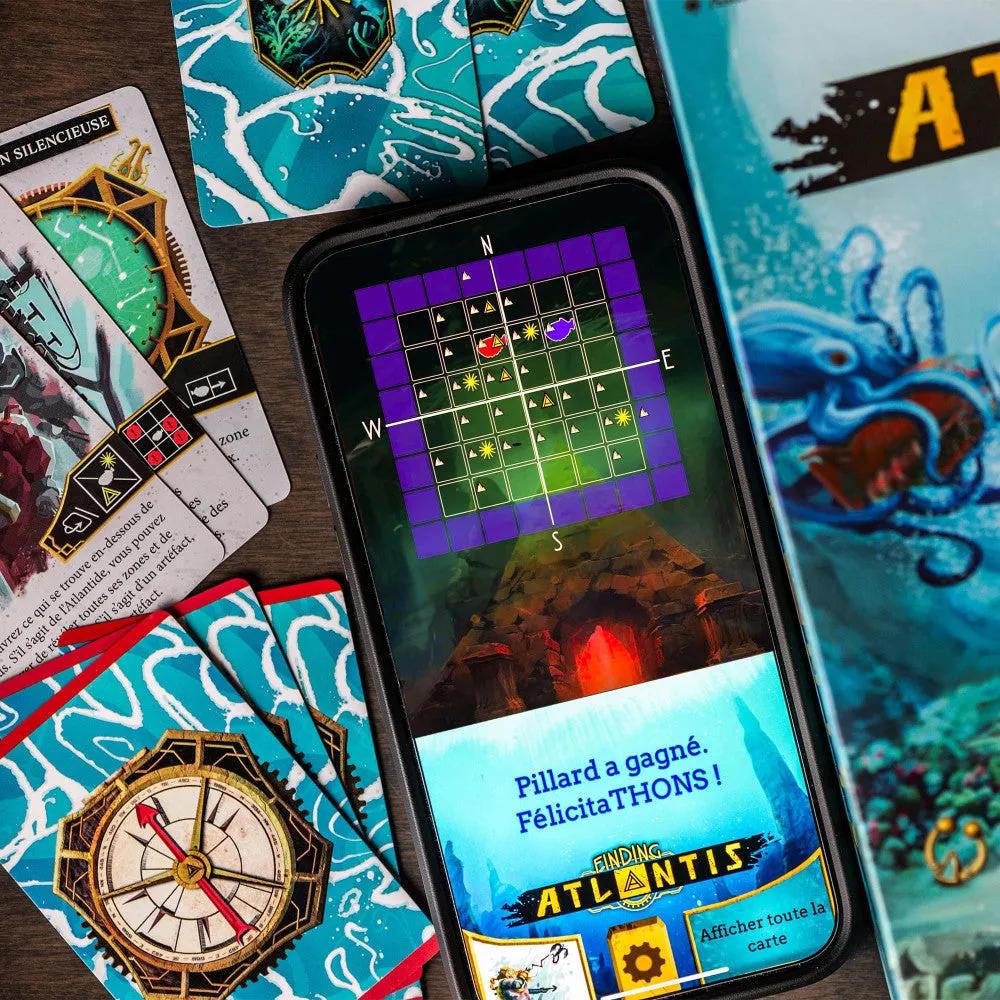 Synapses Games: Finding Atlantis - Ultimate Exploration & Deduction Game for Ages 14 