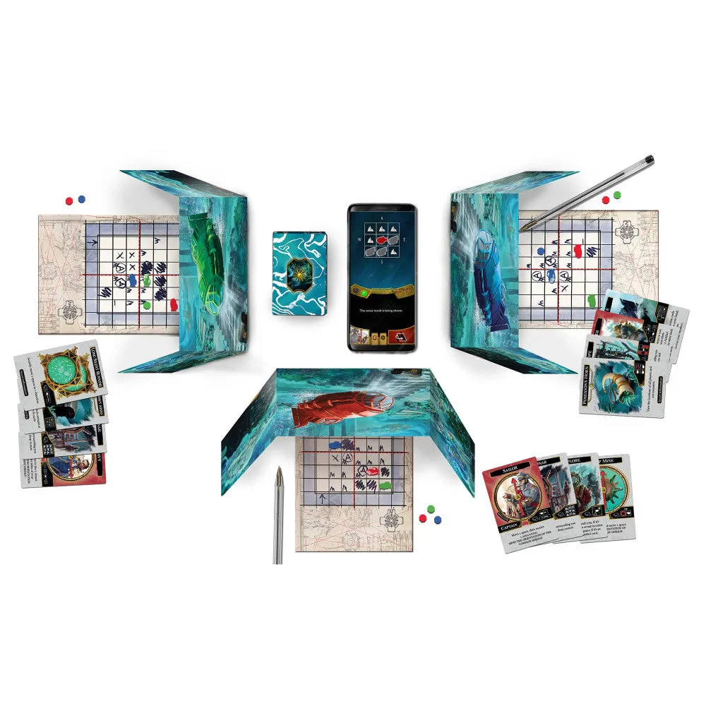 Synapses Games: Finding Atlantis - Ultimate Exploration & Deduction Game for Ages 14 