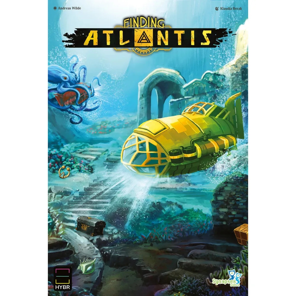 Synapses Games: Finding Atlantis - Ultimate Exploration & Deduction Game for Ages 14 
