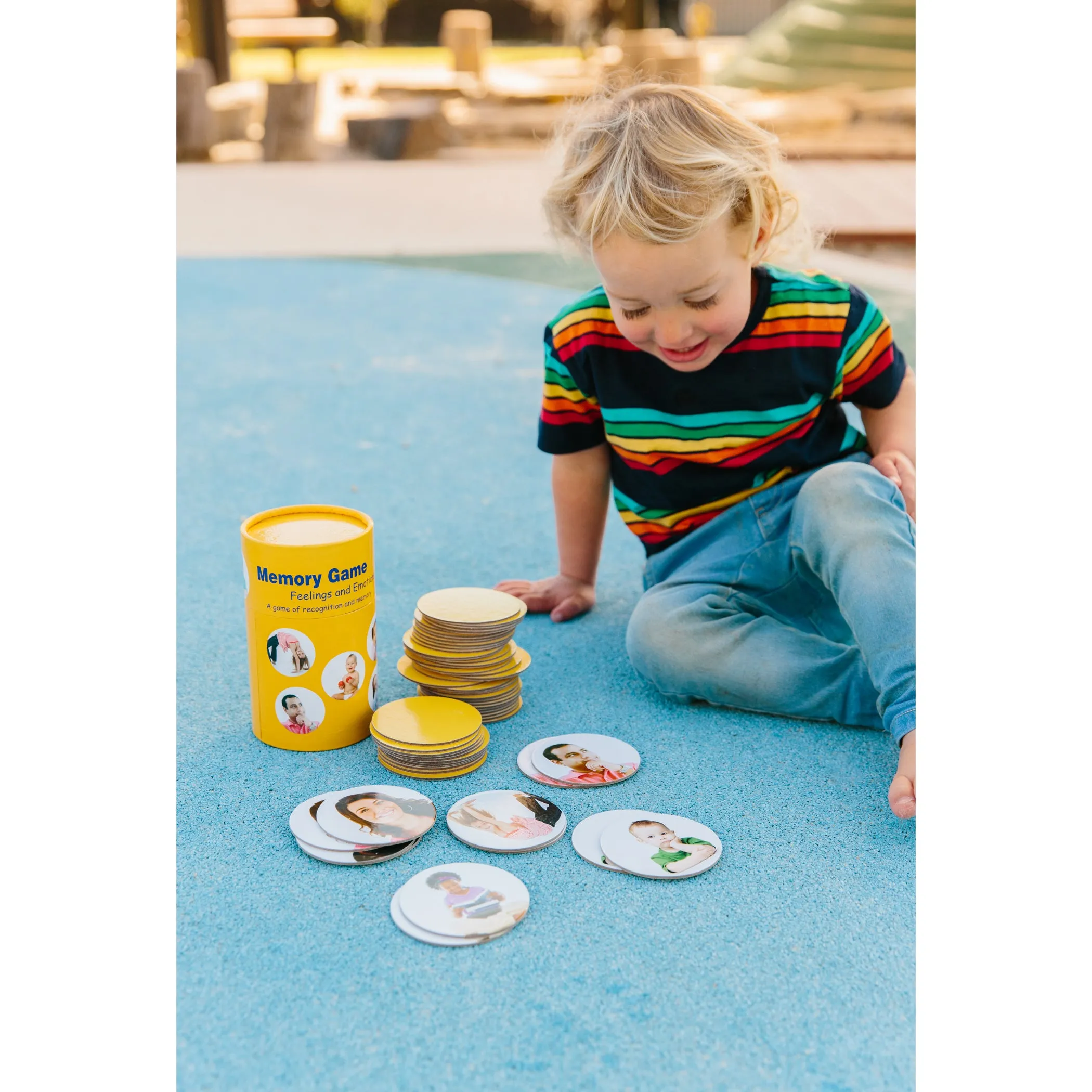 The Freckled Frog Emotions Matching Game - Real People Emotional Discovery