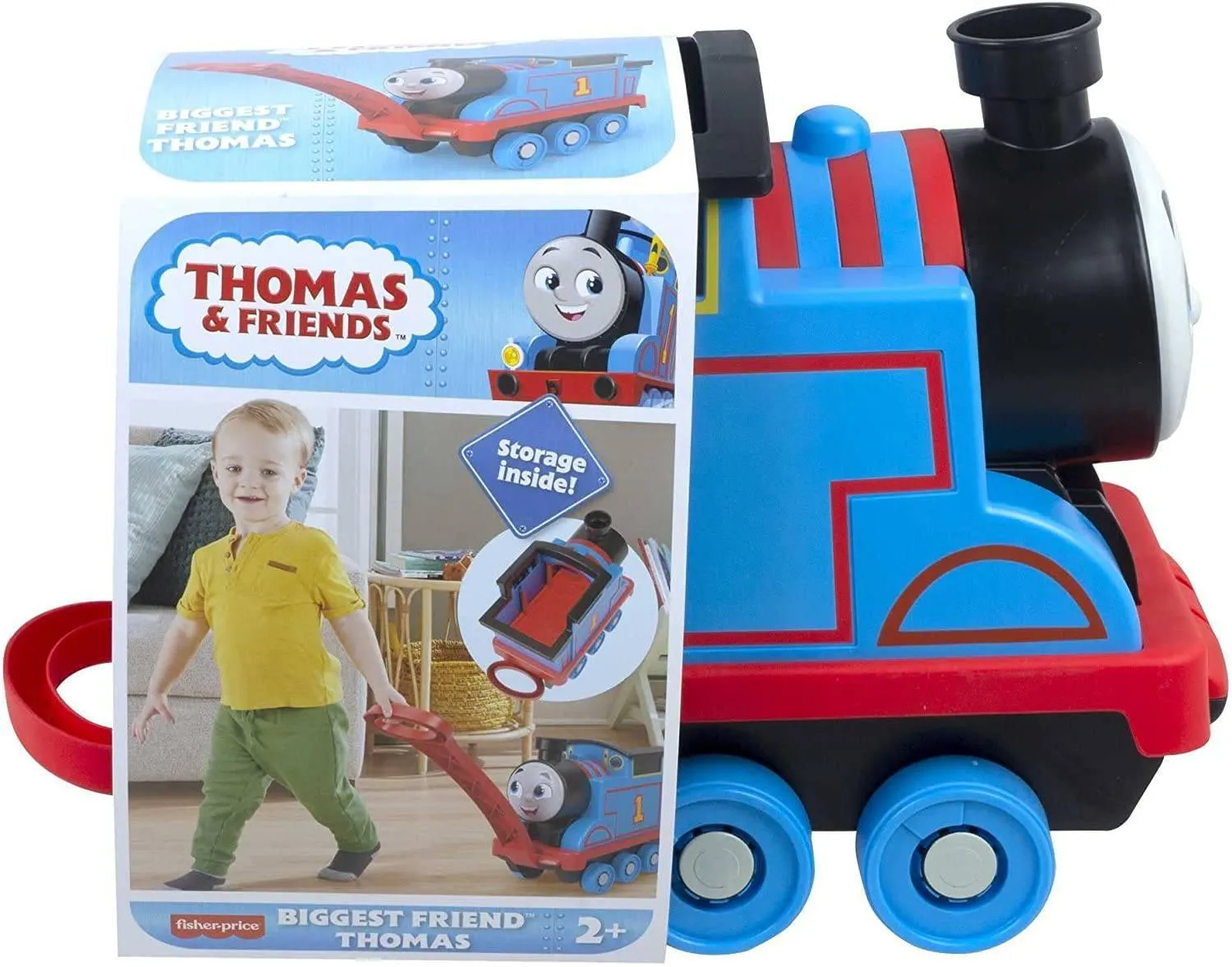 Thomas & Friends Biggest Friend Thomas Pull-Along Toy Train