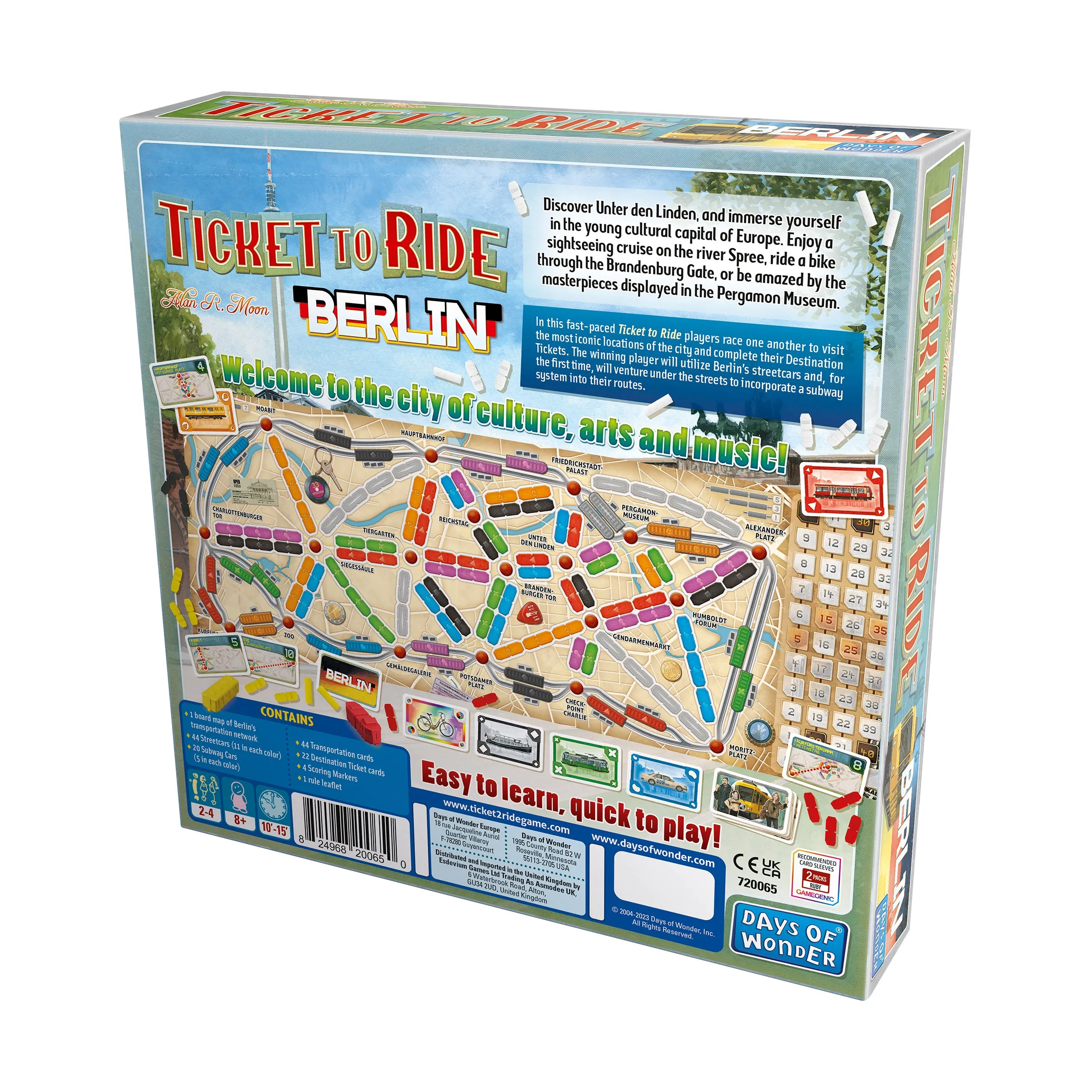Ticket to Ride: Berlin - Family Board Game Adventure
