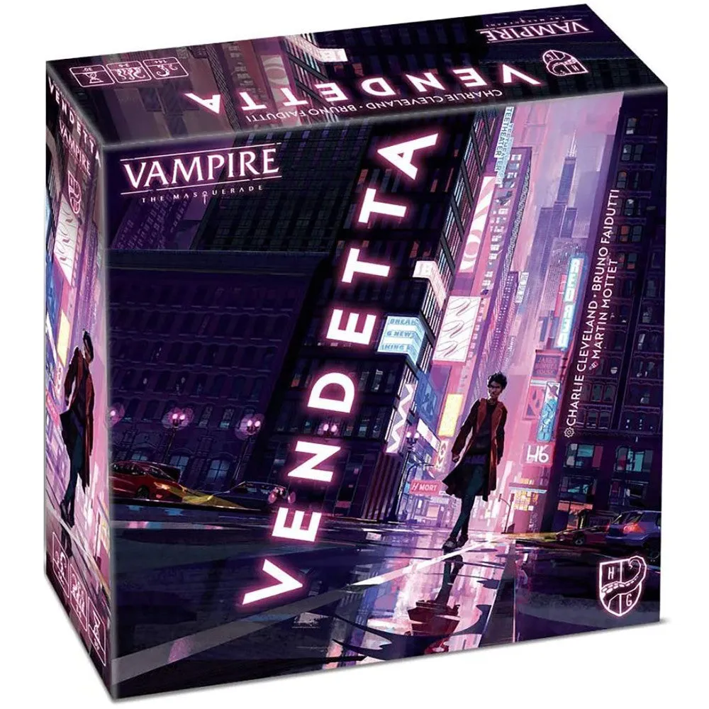 Vampire: The Masquerade - Vendetta Competitive Strategy Card Game