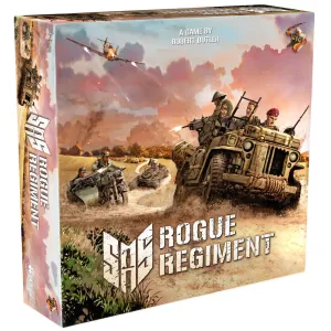 Word Forge Games: SAS Rogue Regiment Core Game - Strategic WW2 Stealth Play for 1-4 Players